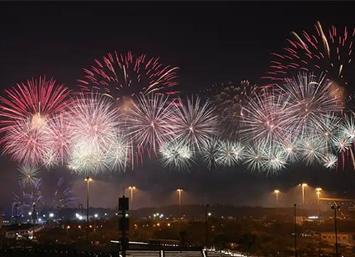 范县焰火晚会